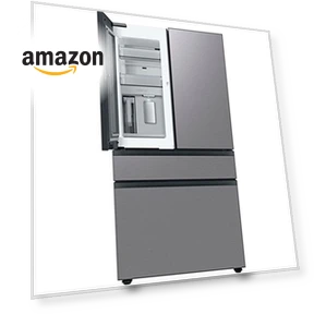 29 Cu. Ft. Bespoke Stainless Steel 4-Door French Door Refrigerator — Mini Fridges, Samsung