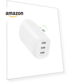 3-Port USB-C Wall Charger with PPS 67W — Chargers, Belkin