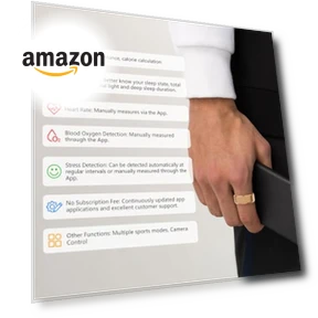 Fitness Tracker Smart Ring — Smartwatches, Tulbeys
