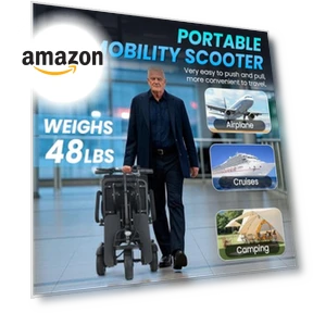Folding Mobility Scooter — Mobility Scooters, WEYRAL