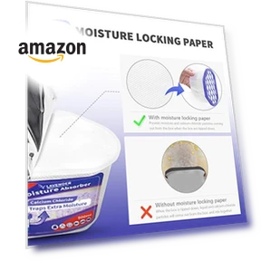 Moisture Absorbers 6 Pack — Air Moisture Control, Vacplus