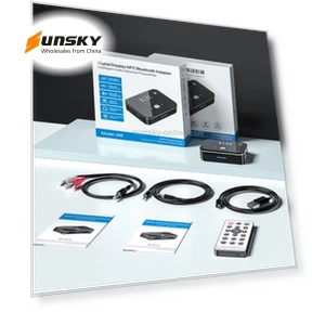 NFC Optical Coaxial Bluetooth Audio Transmitter Receiver — FM Transmitters