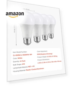 Smart Light Bulbs — LED, VEVOR