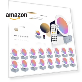 Smart Recessed Lighting — LED, POWERASIA
