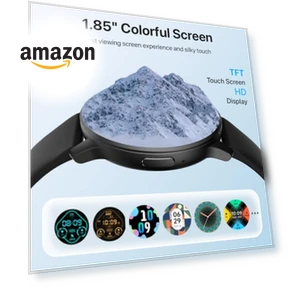 Smart Watch with Bluetooth Call & Health Monitoring — Smartwatches, DIVElink