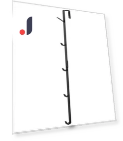 Long Black Door Hanger — Wardrobe Storage, Yamazaki