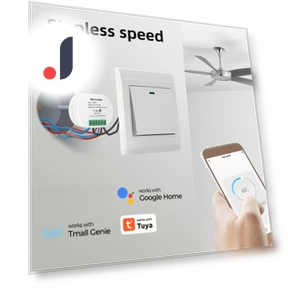 Mini Fan Speed Switch WiFi Ceiling Fan Controller — Smart Home Hubs & Controllers, Vinde Home