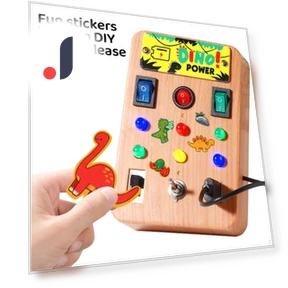 Montessori Busy Board Toy — Infant & Early Childhood Playthings, HappyToy