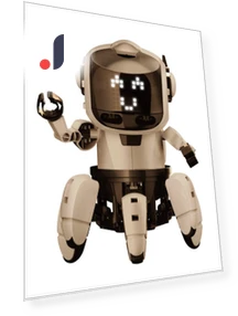 Programming Follow Speak for Programming Talking Robot — Construction Kits, Elekit