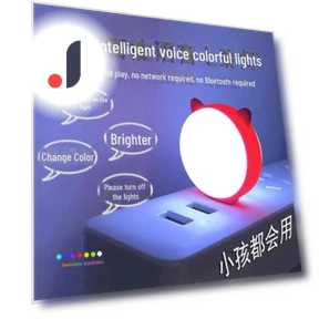 Voice-Controlled LED Night Light for Cats — Smart Home Modules, Take One