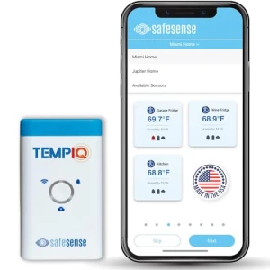WiFi Temperature & Humidity Sensor, SafeSense