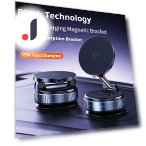 Car Phone Holder with Wireless Charging — Dashboard Installation Kits, Auto Parts Decorate