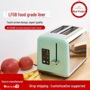 Retro Toaster with Touchscreen, Perfect choice for your home