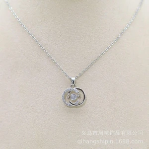 Smart Necklace with Letter Charm, Commodity Jewel