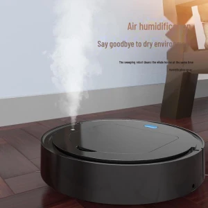 Smart Robot Vacuum 4-in-1 with USB Charging, Peach Bloom