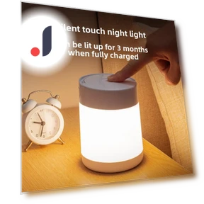 Touch Bedside Wireless Charger with Eye Protection Night Light — Chargers, TC Home lighting