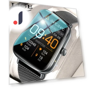 Unisex Smart Watch with Full Touch Screen — Smartwatches, LIGE