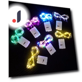 Colorful LED Flower String Lights — String Lights, AI Supermarket