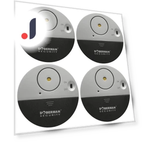 Door Burglar Intrusion Vibration Sensor Alarm — Smart Home Security, Zen-Japan Electronics