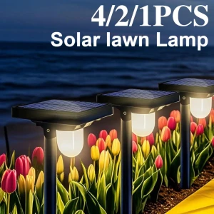 LED Solar Lawn Lamp Outdoor Landscape Spotlight, YWZT Decorative lights
