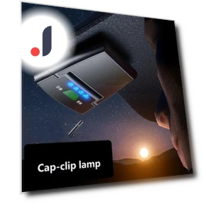 Rechargeable LED Headlamp with Cap Clip — Flashlights, happybuySE