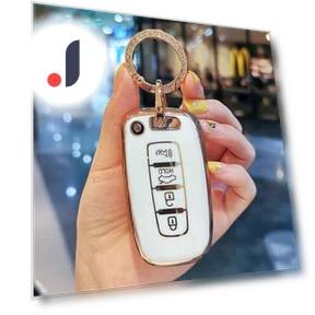 Smart Key Case Cover Fob — Key Holders & Accessories, Auto Parts Decorate