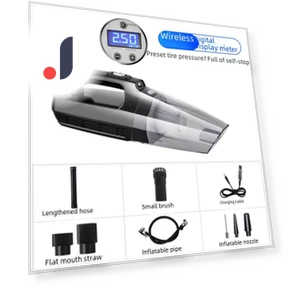 4-in-1 Car Vacuum Pump with Wireless Charging — Vacuums, GearUp AutoMoto
