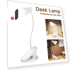 LED Desk Lamp with Clamp — Study & Desk Lighting, Household supplies MH
