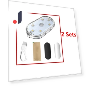 Miniature LED Sensor Lights for Car Interior — Light Kit, feiyanautoparts