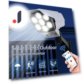 Outdoor Solar Surveillance Camera — Security Cameras, AI Supermarket