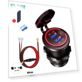 Waterproof Car USB Charger — Chargers, NyPhoenix Auto