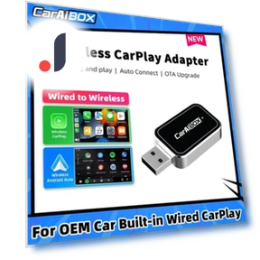 Wireless Adapter for CarPlay and Android Auto — Navigation & GPS Accessories, YJMP Auto Parts
