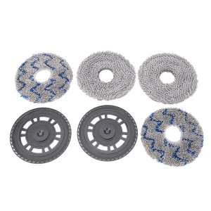 Sweeping Robot Mop Cloth Fiber Cleaning Mop Pad Replacement, OutsideWorld