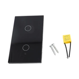 Wi-Fi Smart Touch Panel 2 Gang — Smart Switch, CosyHome