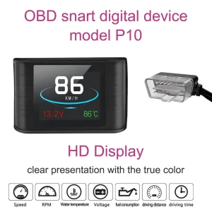 Smart Digital HUD OBDII Meter — Heads Up Display, LEEPEE