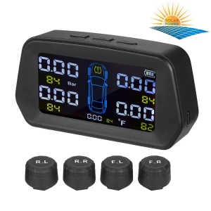 Tire Pressure Monitoring System with Solar Power, VehicleKit