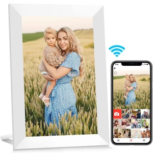 Digital Photo Frame WiFi 10.1 Inch, Ausway1