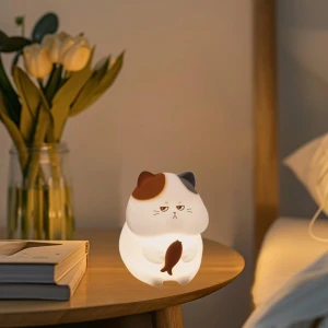 Silicone Night Light for Cats, Closet of Beauty