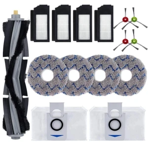 Accessory Set for Ecovacs Deebot X1 Omni X1 Turbo X1 Plus Robot Vacuum, Elegant Living House