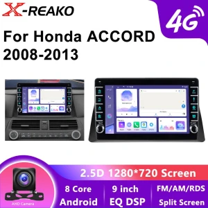 Carplay Wireless Android Auto Navigation GPS 4G Touch Screen — Car Infotainment System, Reakosound