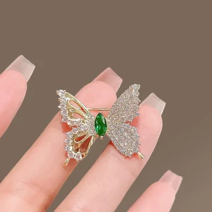 Diamond Butterfly Smart Flash Brooch, JEWEL HOME