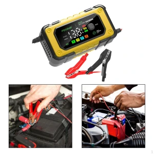 Smart Car Charger with Large Screen, Sports