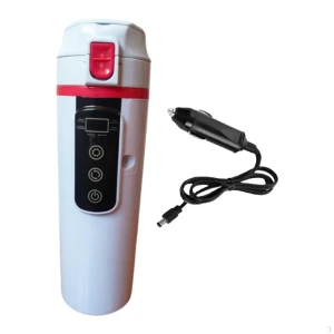 Car Electric Kettle Boiler Smart Heating Cup, Love DIY