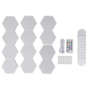 Hexagonal Wall LED Light Sets, Beauty2ZY