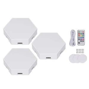 Hexagonal Wall Light Sets, Pc1ZY