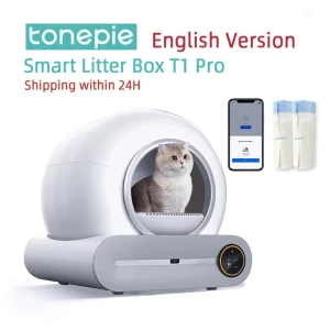 Automatic Smart Cat Litter Box — Self-Cleaning Litter Box, Build My Home