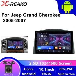 Android Car Radio with GPS Navigation, X-REAKO Global Car Radio