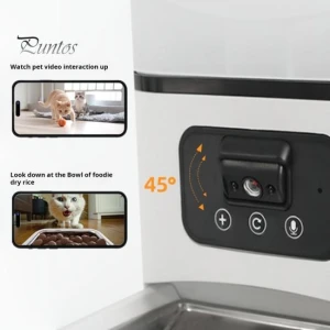 Automatic Pet Feeder with Camera, Pet park