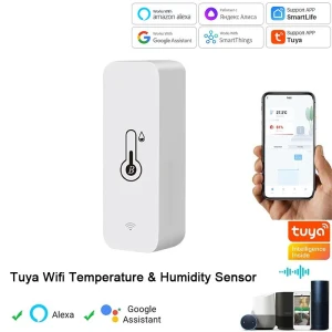 Smart Temperature and Humidity Sensor — Humidifier, Tuya