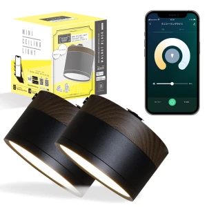 Smart Wood Style Mini Ceiling Light Duct, KAYOMART Electric